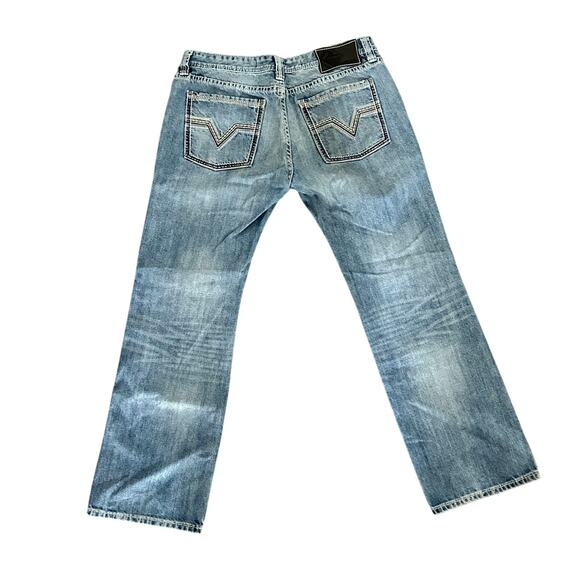 Rock & Roll NWT Denim Jeans Revolver Regular Straight Leg Men’s - Picture 1 of 11